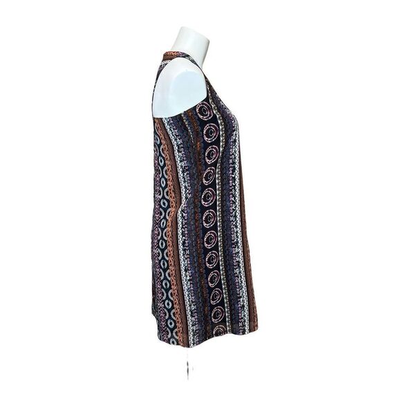 Amy Matto mixed print sleeveless dress size 2 - Picture 3 of 15
